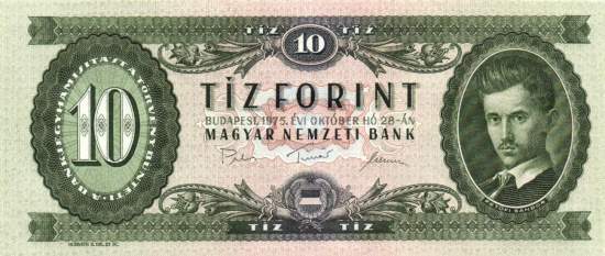 10 Forint 1975